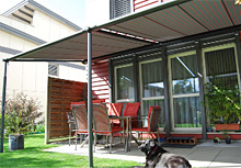 árnyékoló pergola